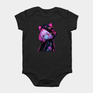 Shinjuku cat girl Baby Bodysuit